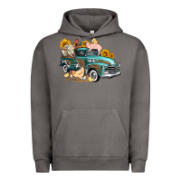 Pigment Tornado western farm truck coop animals farm animals Urban Hoodie - FaDigitalArtStudio