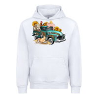 White western farm truck coop animals farm animals Urban Hoodie - FaDigitalArtStudio