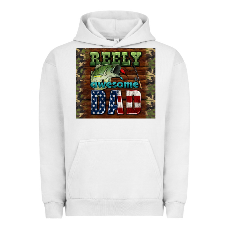 Reely Awesome Dad Urban Hoodie by HRA Design Shop | Teevron