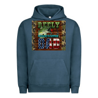 Pigment Midnight Navy reely awesome dad Urban Hoodie - HRA Design Shop