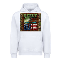 White reely awesome dad Urban Hoodie - HRA Design Shop
