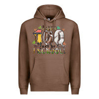 Chestnut happy 100 day of school american football baseball Premium Hoodie - RacoonDesign