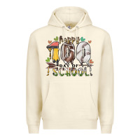 Sandshell happy 100 day of school american football baseball Premium Hoodie - RacoonDesign