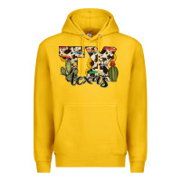 Lemon texas state cowhide serape cactus Premium Hoodie - RanaPortraitStore
