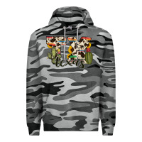 Slate Camo texas state cowhide serape cactus Premium Hoodie - RanaPortraitStore