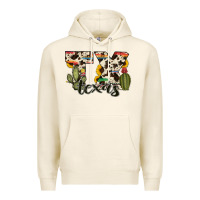 Tofu texas state cowhide serape cactus Premium Hoodie - RanaPortraitStore