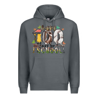 Rock happy 100 day of school american football baseball Premium Hoodie - RacoonDesign