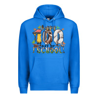 True Royal happy 100 day of school american football baseball Premium Hoodie - RacoonDesign