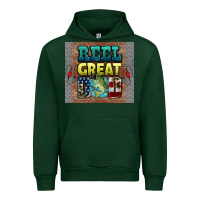 Forest Green reel great dad Urban Hoodie - HRA Design Shop
