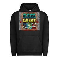 Pigment Black reel great dad Urban Hoodie - HRA Design Shop