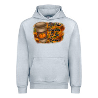 Heather Grey tis the season to be basic Urban Hoodie - RacoonDesign
