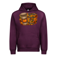 Mauve Wine tis the season to be basic Urban Hoodie - RacoonDesign