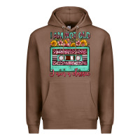 Chestnut i am not old i am a classic sunflower floral casse Premium Hoodie - FaDigitalArtStudio
