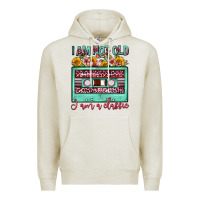 Oatmeal Heather i am not old i am a classic sunflower floral casse Premium Hoodie - FaDigitalArtStudio