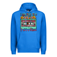 True Royal i am not old i am a classic sunflower floral casse Premium Hoodie - FaDigitalArtStudio