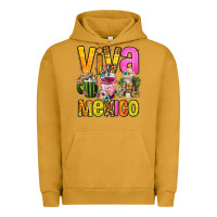 Pigment Peanut Butter viva mexico mexican coffee cups Urban Hoodie - FaDigitalArtStudio