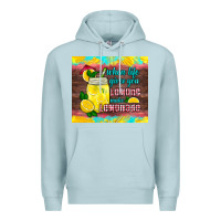 Blue Mist when life gives you lemons make lemonade Premium Hoodie - HRA Design Shop