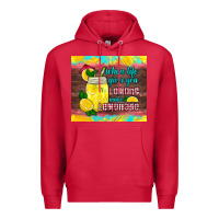 Cardinal when life gives you lemons make lemonade Premium Hoodie - HRA Design Shop