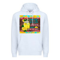 White when life gives you lemons make lemonade Premium Hoodie - HRA Design Shop