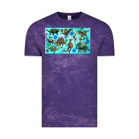 Cloud Purple dinosaurs sippy cup Vintage Tee - Artiststas
