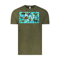 Vintage Olive dinosaurs sippy cup Vintage Tee - Artiststas