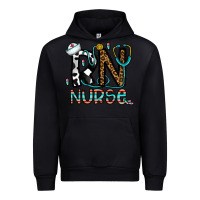 Black rn nurse Urban Hoodie - CowhideDigitalArt