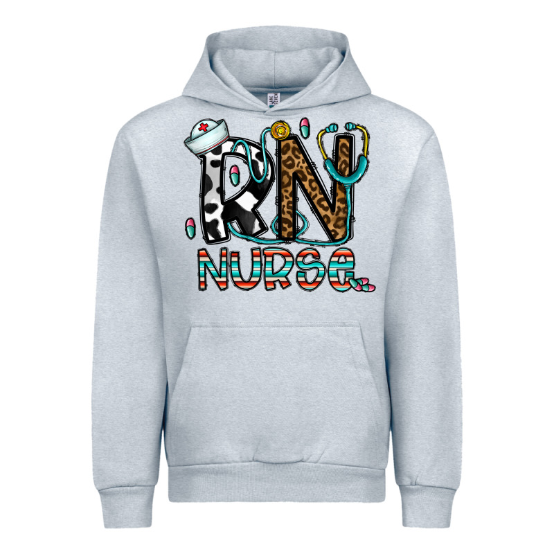 Rn Nurse Urban Hoodie by CowhideDigitalArt | Teevron
