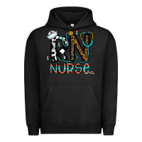 Pigment Black rn nurse Urban Hoodie - CowhideDigitalArt