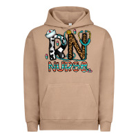 Pigment Burro rn nurse Urban Hoodie - CowhideDigitalArt