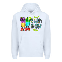 White sweet summer time3 Premium Hoodie - CowhideDigitalArt
