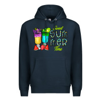 Navy sweet summer time3 Premium Hoodie - CowhideDigitalArt