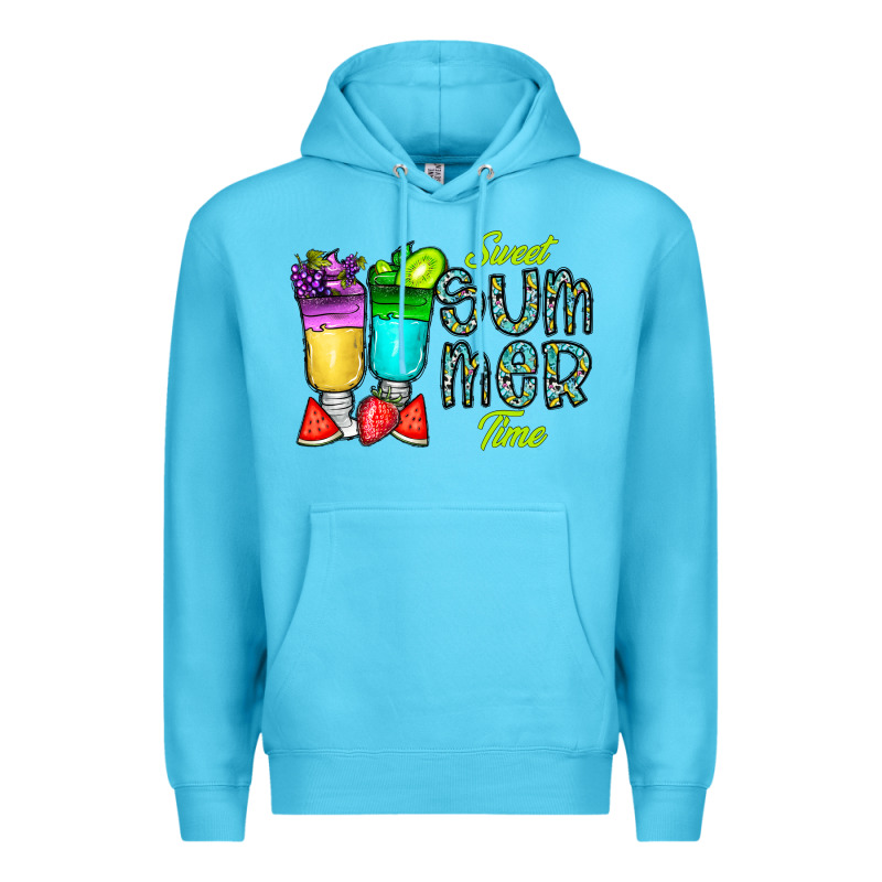 Sweet Summer Time3 Premium Hoodie by CowhideDigitalArt | Teevron