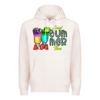 Pale Pink sweet summer time3 Premium Hoodie - CowhideDigitalArt