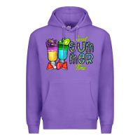 Purple sweet summer time3 Premium Hoodie - CowhideDigitalArt
