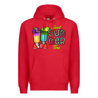 Red sweet summer time3 Premium Hoodie - CowhideDigitalArt