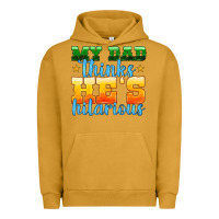 Pigment Peanut Butter my dad thinks he is hilarious Urban Hoodie - HRA Design Shop