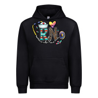 Black Rn Urban Hoodie - CowhideDigitalArt