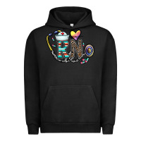 Pigment Black Rn Urban Hoodie - CowhideDigitalArt