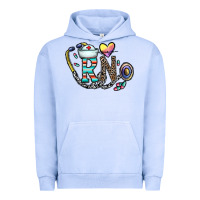 Pigment Grape Ice Rn Urban Hoodie - CowhideDigitalArt