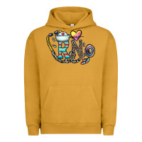 Pigment Peanut Butter Rn Urban Hoodie - CowhideDigitalArt