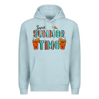 Blue Mist sweet summer time Premium Hoodie - CowhideDigitalArt