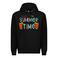Black sweet summer time Premium Hoodie - CowhideDigitalArt