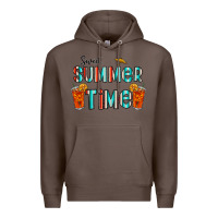 Coffee sweet summer time Premium Hoodie - CowhideDigitalArt
