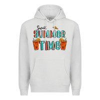 Dove Grey sweet summer time Premium Hoodie - CowhideDigitalArt