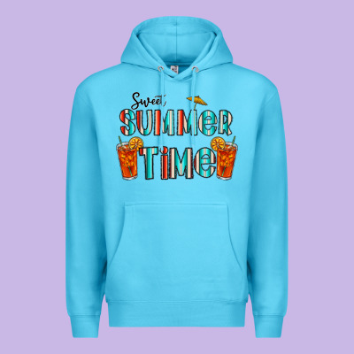 Sweet Summer Time Premium Hoodie Designed By Cowhidedigitalart