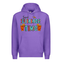 Purple sweet summer time Premium Hoodie - CowhideDigitalArt
