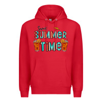Red sweet summer time Premium Hoodie - CowhideDigitalArt