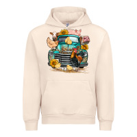 Sandshell farm truck farm animals Urban Hoodie - FaDigitalArtStudio