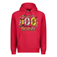 Cardinal happy 100 day of school Premium Hoodie - RacoonDesign