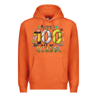 Carrot happy 100 day of school Premium Hoodie - RacoonDesign